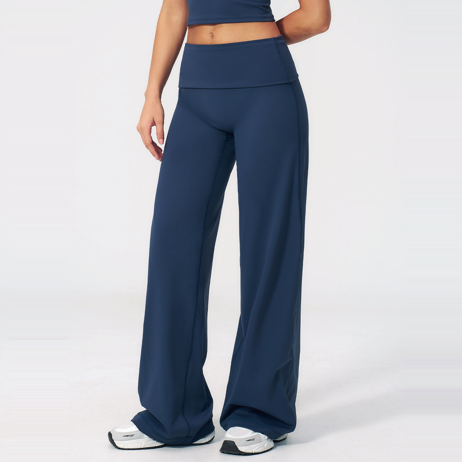 High Waist V-Cross Leggings