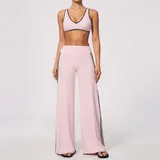 AS3588-1 · Water Pink Water Pink Women's Slimming Running Yoga Set Bare Feel Fitted