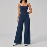 Badge Blue Women's Yoga Set Running Fitness Butt Lifting Fitted