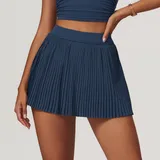 AS8782-3 · Badge Blue Badge Blue Women's Breathable Tennis Athletic Skort Bare Feel Slimming