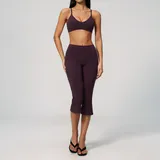 AS9616-5 · Ink Purple Ink Purple Women's Backless Supportive Yoga Activewear Set 2 Piece
