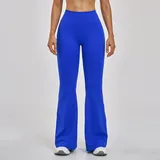BP2546-3 · Flame Blue Flame Blue Running Women's Flared Yoga Workout Pants Brushed Slimming