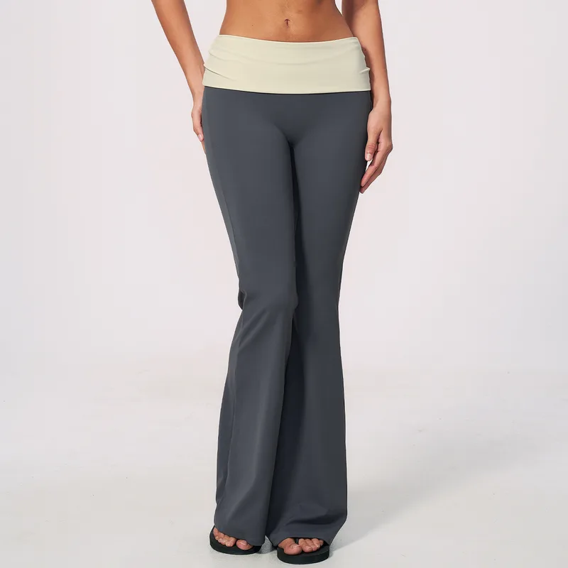 Women's Fitness Training Wide Leg Yoga Pants Flared