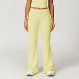 BP3055-1 · Sprout Yellow Sprout Yellow Running Women's Flared Yoga Pants Bare Feel Slimming