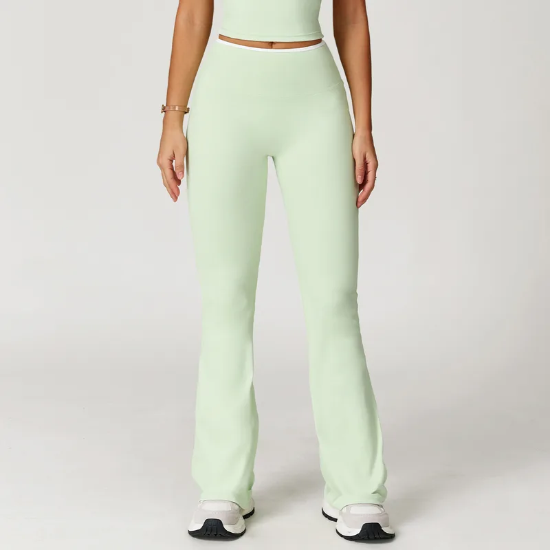 Women's Fitness Running Wide Leg Yoga Pants Flared