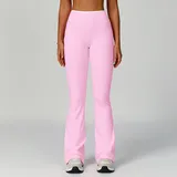 BP9238-3 · Sakra Pink Sakra Pink Women's Fitness Running Wide Leg Yoga Pants Flared