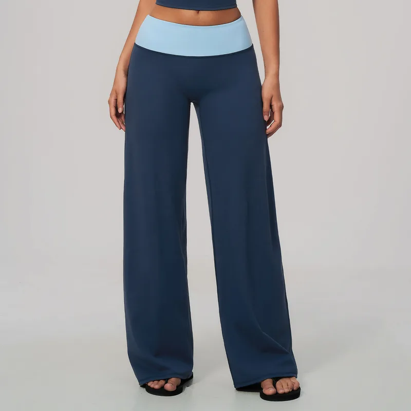 Brushed Women's Flared Yoga Workout Pants High Waist