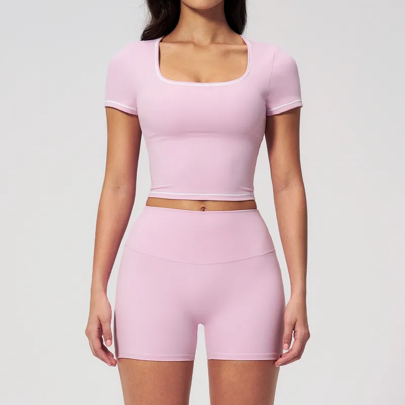 Women's Stretch Fitted Yoga Activewear Set High Waist