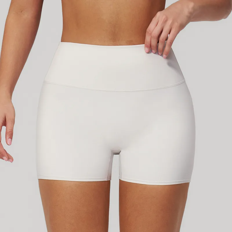 Women's Quick Dry Yoga Shorts High Waist Fitted