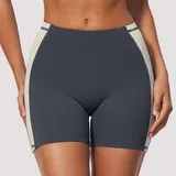 BS2567-1 · Pencil Grey Pencil Grey Women's Bare Feel Yoga Shorts Bare Feel Stretch