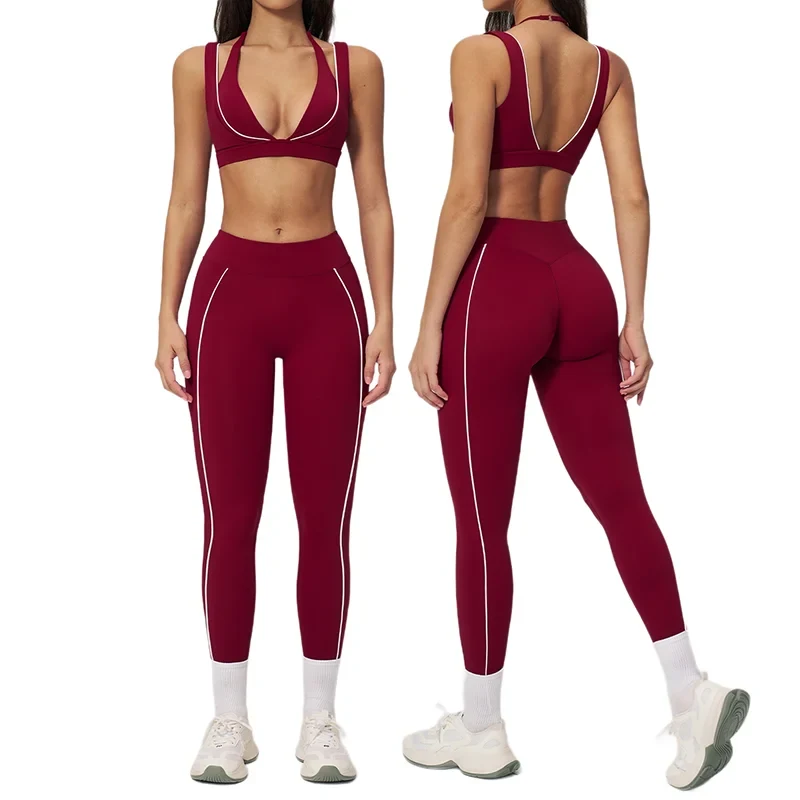Women's Running Active Yoga Set Bare Feel Fitted
