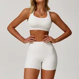 BS8047-1 · Linghua Apricot Linghua Apricot Women's Running Training Yoga Activewear Set Bare Feel