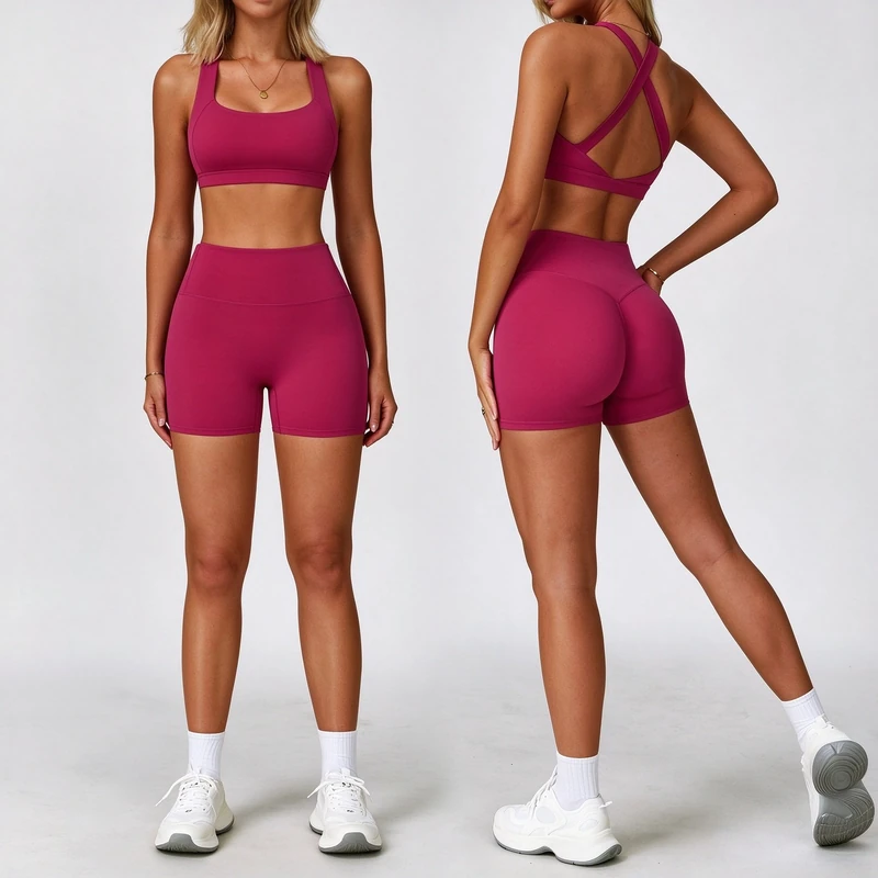 Women's Running Training Yoga Activewear Set Bare Feel