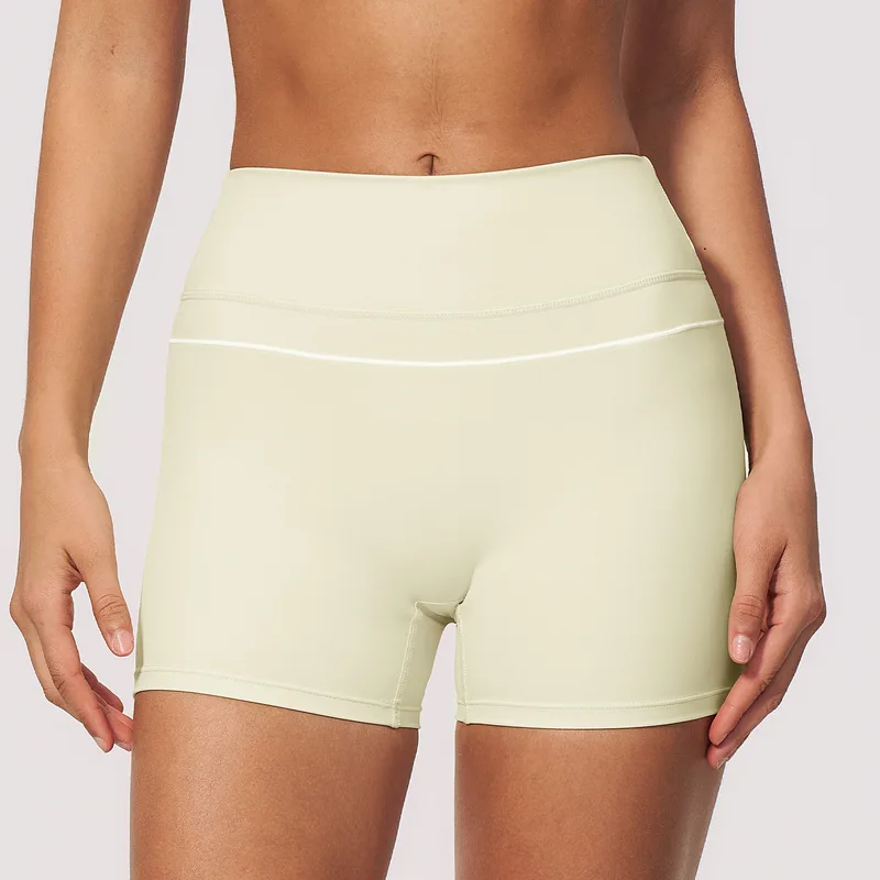High Stretch Women's Yoga Workout Shorts High Waist