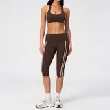 JS3588-3 · Espresso Black Espresso Black Women's Backless Yoga Activewear Set Quick Dry Fitted