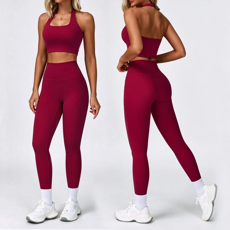 Slim Fit Running Women's Yoga Set Long Sleeve