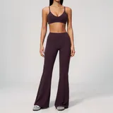 KS9616-5 · Ink Purple Ink Purple Women's Pilates Training Yoga Activewear Set 2 Piece