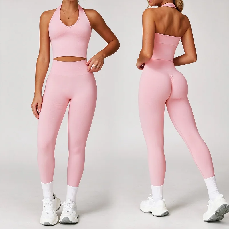 Sports Bra + Shorts Yoga Set 7725