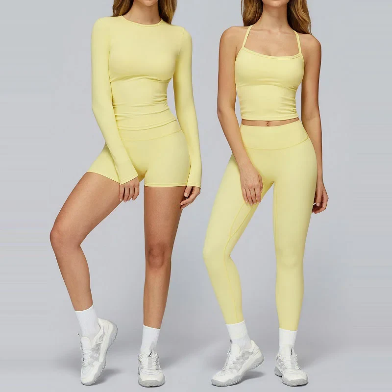 Tank Top + Shorts Yoga Set 8519