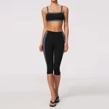 NS2567-2 · Jet Black Jet Black Women's Breathable Yoga Set Butt Lifting Slimming Fitted