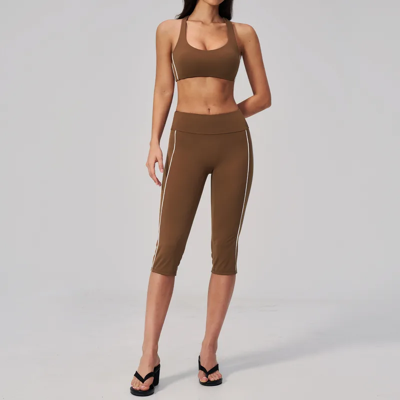 Women's Brushed High Waist Yoga Leggings High Waist