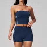 Badge Blue Women's Yoga Set High Stretch Quick Dry Fitted