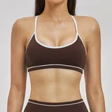 SB3562-3 · Espresso Black Espresso Black Women's Yoga Fitness Supportive Sports Bra Bare Feel