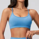 SB7137-9 · Sea Blue Sea Blue Women's Seamless Running Supportive Bra Backless Strappy Fitted
