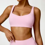 SB8518-1 · Sakra Pink Sakra Pink Women's Running Supportive Sports Bra Backless Tank Fitted