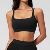 SB8782-2 · Jet Black Jet Black Women's Backless Fitted Supportive Bra Bare Feel Slimming