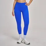 SL7655-12 · Dazzling Blue Dazzling Blue Running Women's Seamless Yoga Leggings Tummy Control Fitted