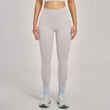 White Sand Running Women's Seamless Yoga Leggings Tummy Control Fitted
