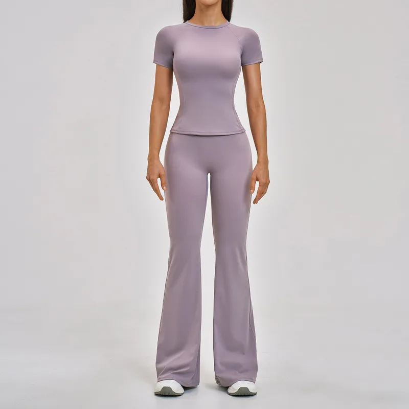 Women's Fitness Yoga Activewear Set Quick Dry Fitted