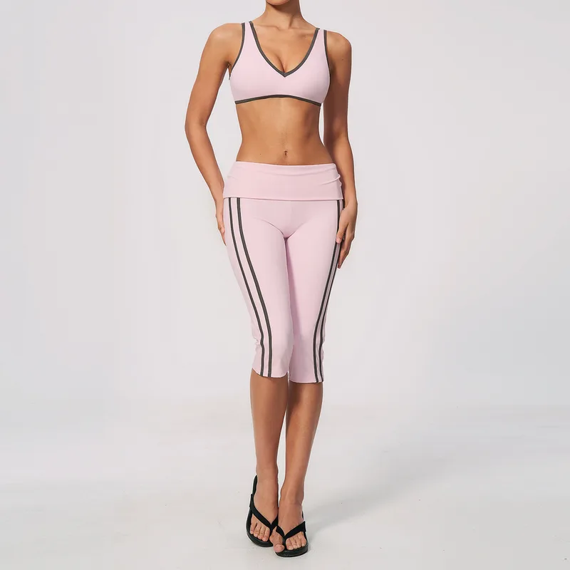 Women's Running Premium Yoga Set Bare Feel Fitted