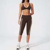 Espresso Black Women's Running Premium Yoga Set Bare Feel Fitted