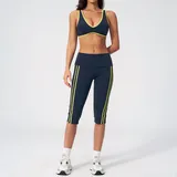 TS3588-3 · Navy Blue Navy Blue Women's Running Premium Yoga Set Bare Feel Fitted