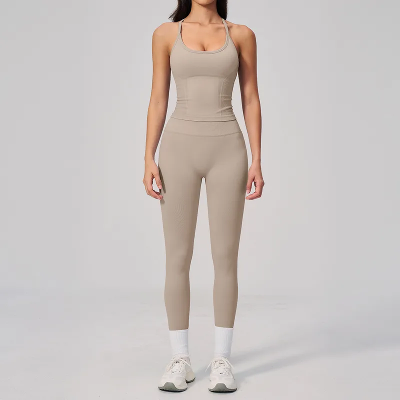 Women's Seamless Performance Yoga Activewear Set High Waist