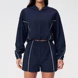 TS3598-2 · Dark Navy Dark Navy Women's Yoga Activewear Set Running Outdoor Quick Dry