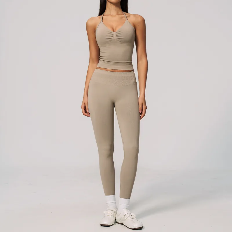 Women's Yoga Set High Waist Running High Waist
