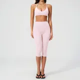 TS5529-1 · Falling Blossom Pink Falling Blossom Pink Women's Fitted Training Yoga Activewear Set Quick Dry