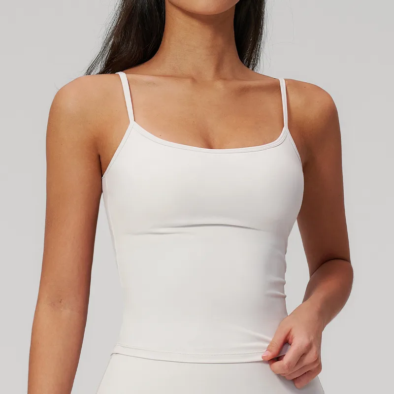 Running Yoga Women's Sleeveless Tank Top Brushed Fitted