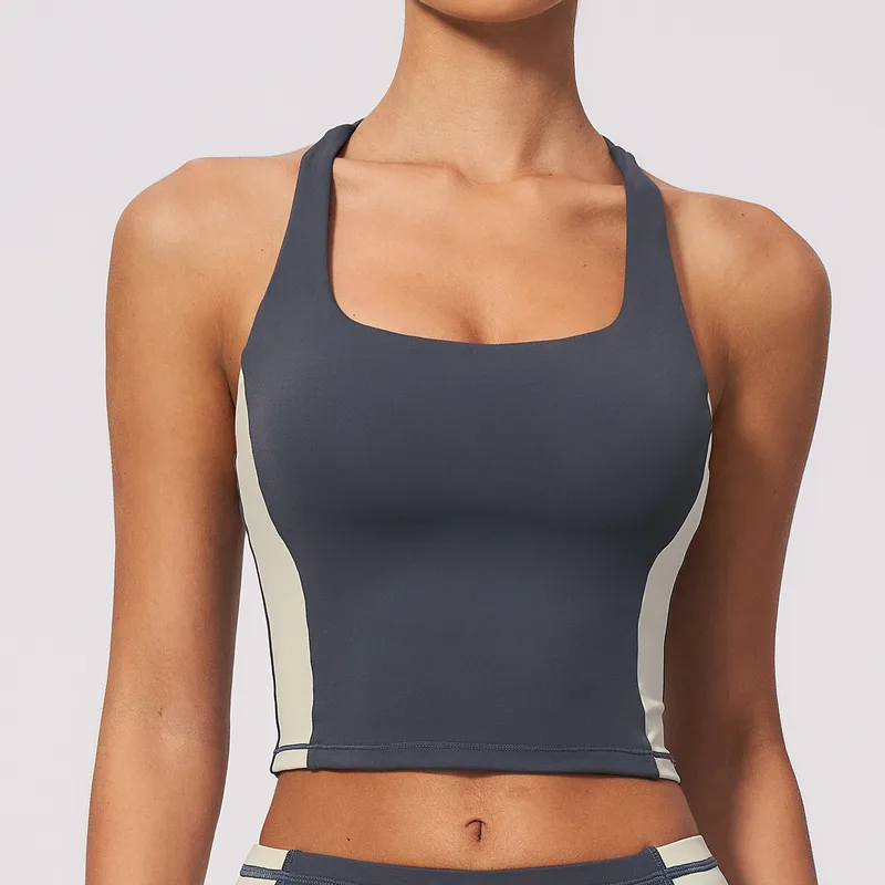 Women's Running Sleeveless Tank Top Bare Feel Stretch