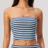 TT4556-4 · Royal Blue White Royal Blue White Backless Yoga Women's Sleeveless Tank Top Slimming Fitted