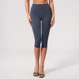 WS5529-14 · Navy Blue Navy Blue Women's Running Yoga Workout Shorts Brushed Slimming Fitted