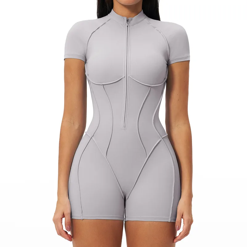 Women's Yoga Training Workout Performance Bodysuit Butt Lifting