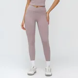YL2030-7 · Smoky Purple Smoky Purple Running Women's High Waist Yoga Leggings Bare Feel