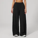 YL2549-2 · Jet Black Jet Black Women's Cooling High Waist Yoga Leggings Quick Dry