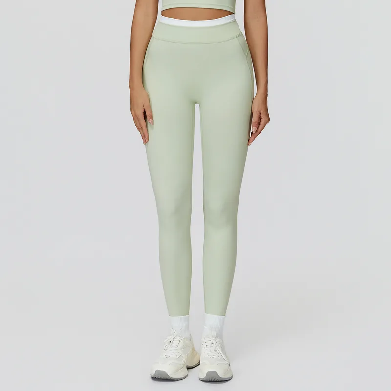 Women's Running High Waist Yoga Leggings Bare Feel