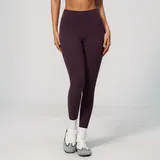 Ink Purple High Waist Yoga Leggings High Waist Fitted Women's