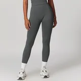 Dark Grey Women's High Waist Yoga Leggings Running High Waist